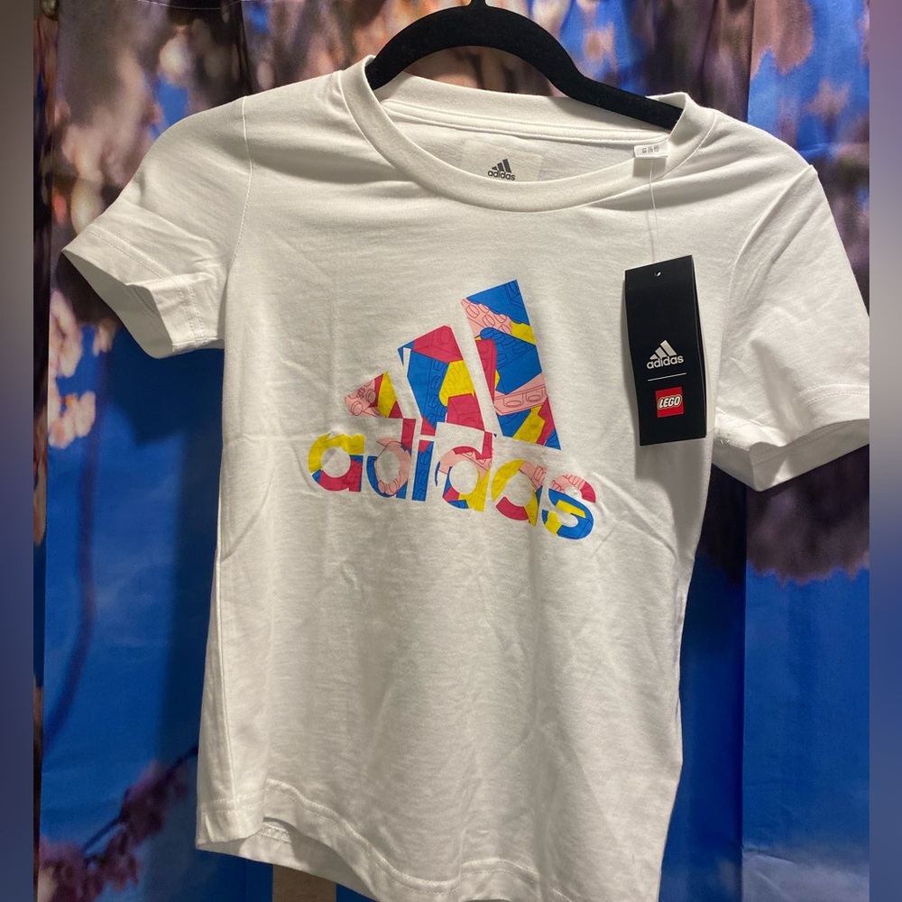 NWT ADIDAS x LEGO Child Tee